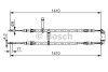 BOSCH SAAB Трос гальмівний 9-5 -09 1987477245