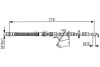 BOSCH CITROEN Тормозной шланг передн.прав.C5 III,08-,Peugeot 407,508 1987481685