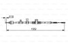 BOSCH KIA Трос ручн.тормоза лев.Cerato 11/04 - 1987482620