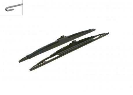 Щітки склоочисника TW 367S L625/600 BMW 7(E38) \'\'94-01 - кратн. 5 шт BOSCH 3397001367 (фото 1)