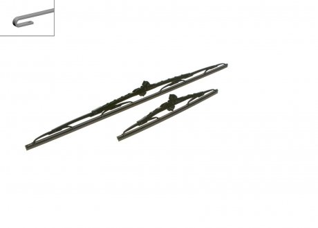 Щітки склоочисника TW 654 L650/340 - кратн. 5 шт BOSCH 3 397 010 299 (фото 1)