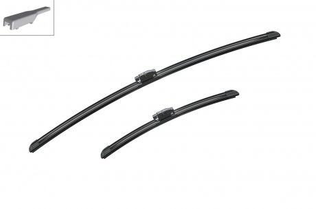 Комплект склоочисників безкаркасні 650 • 360 мм. BOSCH 3397014250