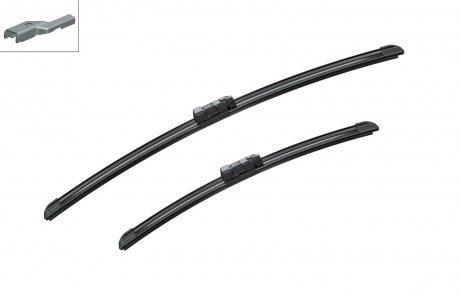 Комплект щеток стеклоочистителя 550/400мм BOSCH 3397014317