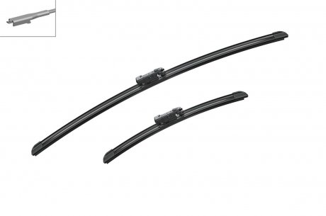 Щітки склоочисника ATW A 519 S L=600/340 Nissan Juke \'\'17>> - кратн. 5 шт BOSCH 3397014519