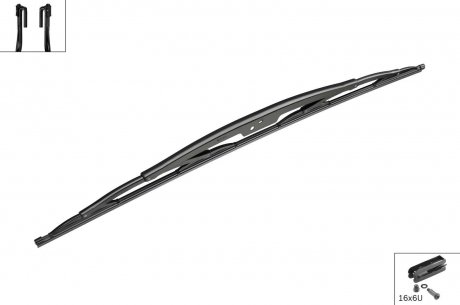 ЩІТКА СКЛООЧИСНИКА TWIN NKW BOSCH 3397018198