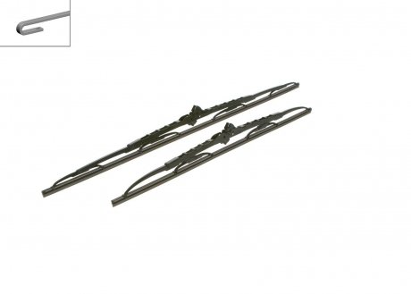 Щітка склоочис. 650/500 TWIN 701 BOSCH 3397118202