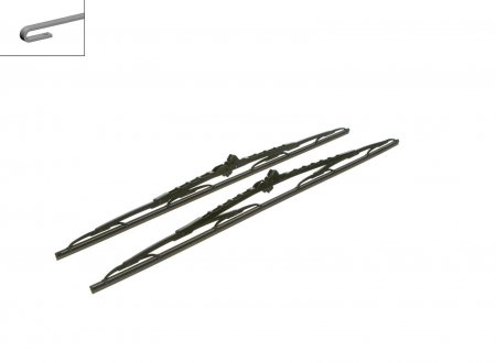 Комплект щеток стеклоочистителя каркасных Twin 700/650 BOSCH 3 397 118 203 (фото 1)