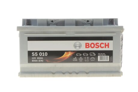 Акумулятор 12В/85Аг/800А/18,79кг BOSCH DSC0092S50100 (фото 1)