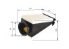 Фильтр воздушный BOSCH F026400497 (фото 5)