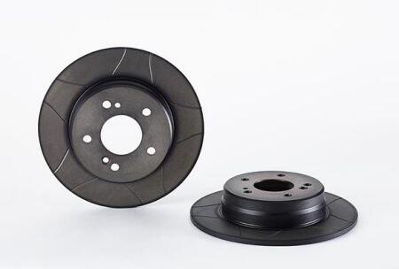 Гальмівний диск зад. W203 00- (278x55mm) BREMBO 08.5178.77 (фото 1)
