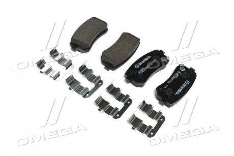 Гальмівні колодки дискові BREMBO P30051