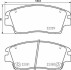 Тормозные колодки BREMBO P30096 (фото 1)