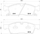 Гальмівні колодки дискові BREMBO P37017 (фото 1)