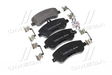 Тормозные колодки дисковые BREMBO P50086