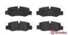 Гальмівні колодки дискові BREMBO P50126 (фото 2)