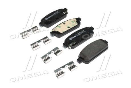 Тормозные колодки дисковые BREMBO P59080 (фото 1)