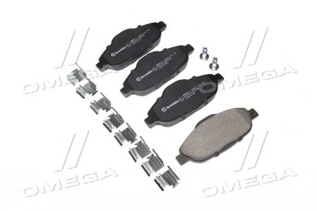 Гальмівні колодки дискові BREMBO P61101 (фото 1)