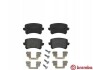 Тормозные колодки дисковые BREMBO P85108 (фото 2)
