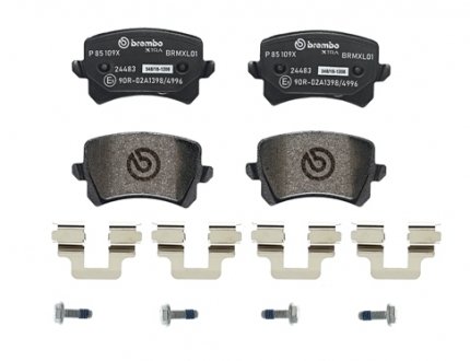 Гальмівні колодки дискові BREMBO P85109X (фото 1)