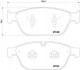 Тормозные колодки дисковые BREMBO P85128 (фото 1)