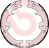Гальмівні  колодки барабанні Brembo S83542