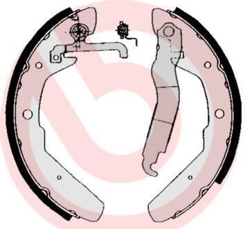 Гальмівні колодки барабанні BREMBO S85 517