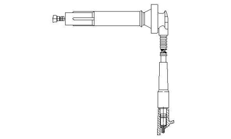 Провід високовольтний SUBARU Forester/Impreza/Legacy/Outback "2,0-2,5(1-цил) "98-05 компл 3А00/162 BREMI 3A59E42