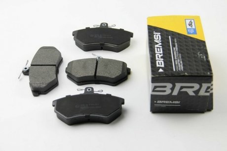 Гальмівні колодки перед. Caddy II >9.96/Passat B4/Audi 80 BREMSI BP2532 (фото 1)
