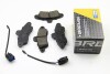 Гальмівні колодки зад. Ford Mondeo 93-00 (Bendix) з датчиком (115,8x53,7x15) BP2562