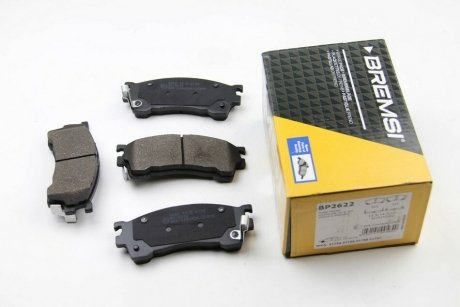 Тормозные колодки перед. Mazda 323/626 94-04 (sumitomo) BREMSI BP2622