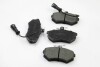 Гальмівні колодки перед. Audi 80/100 78-96 (TRW) (119x70x19,6) з датчиком BP2643