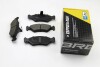 Гальмівні колодки перед. Ford Fiesta 89-02 (ATE) BP2671