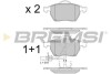 Гальмівні колодки перед. Passat B5/Audi A4/A6 00-05 (з датчиком) BP2816
