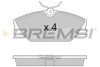 Гальмівні колодки перед. Laguna I/Megane I 95-03 (TRW) BP2874