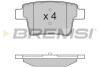 Тормозные колодки зад. Ford Mondeo 00-07 (bosch) BP3266