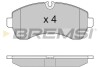Гальмівні колодки перед. Sprinter/Crafter 06- (спарка) BP3290