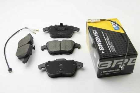 Гальмівні колодки перед. Citroen C5 09-/Peugeot 508 10- (ATE) BREMSI BP3487