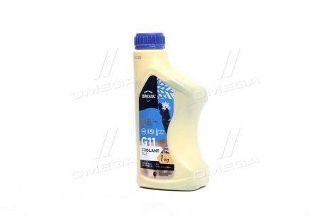 Фото антифриз BLUE G11 Antifreeze (синій) 1kg Brexol Antf-020 Антифриз BLUE G11 Antifreeze (синій) 1kg Brexol Antf-020