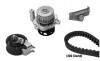 BUGATTI VW К-кт ГРМ ( помпа+ ремень+ ролик+ натяж) GOLF IV 1.8 97-, AUDI A3 1.8 96- KBU5113B