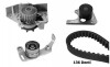 BUGATTI CITROEN К-кт ГРМ (помпа + ремень + 2 ролика) BX, ZX, PEUGEOT 306, 405. 1,9D. KBU5501C