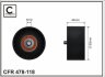 Ролик натяжного механізму поліклинового ремня mercedes actros/mp2/mp3 om541.920-om542.962 04.96- 80x 478118