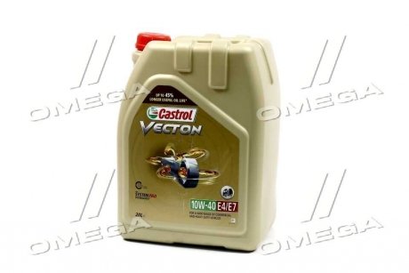 Олива моторн. Vecton 10W-40 E4/E7 (Каністра 20л) CASTROL 15BA40