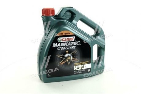 Масло ДВС 5W-20 MAGNATEC STOP-START API SN, ILSAC GF-5, Ford M2C948-B, 4 CASTROL 15D8EF