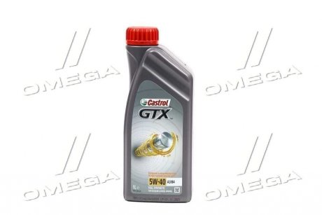Масло моторн. GTX 5W-40 A3/B4 (Канистра 1л) CASTROL 15E62B