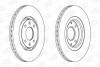 CHAMPION CITROEN Диск тормозной передн.Xantia,Xsara,Peugeot 306 93- 561705CH