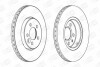 CHAMPION ROVER Диск тормозной передний 75 1.8./2.0/2.5I 99- 562165CH