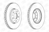Гальмівний диск перед. S60/S70/S80/V70/XC70 (98-10) компл. 2шт 562244CH