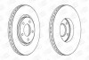 CHAMPION CHRYSLER Диск тормозной передн.&quot;16&quot; Voyager 00 - 562292CH