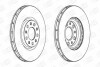 CHAMPION FIAT Диск тормозной передн. Alfa Romeo 159,Brera 562299CH
