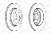 Диск тормозной задний BMW X3 (E83) 03-11 (562327CH-1) CHAMPION